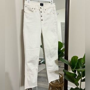 J. Crew High Rise Vintage Straight Jeans